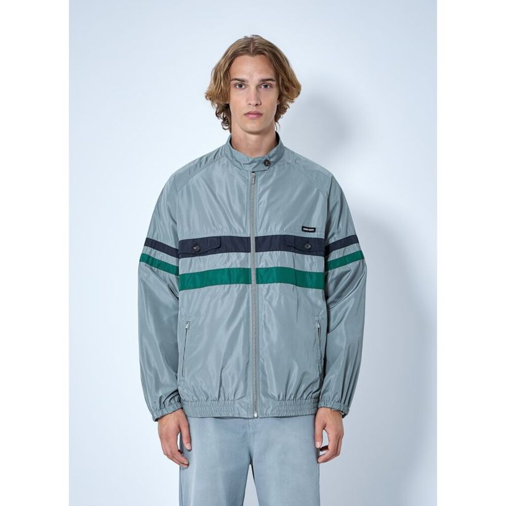 Miu Miu Men Technical Silk Blouson Jacket